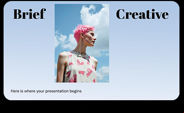 Brief creative